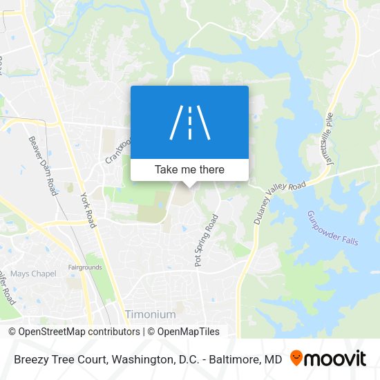 Breezy Tree Court map