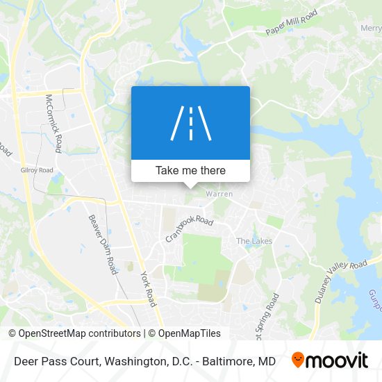 Deer Pass Court map