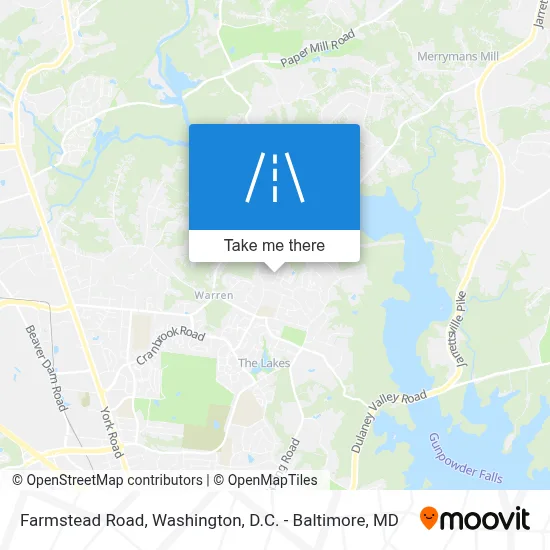 Farmstead Road map