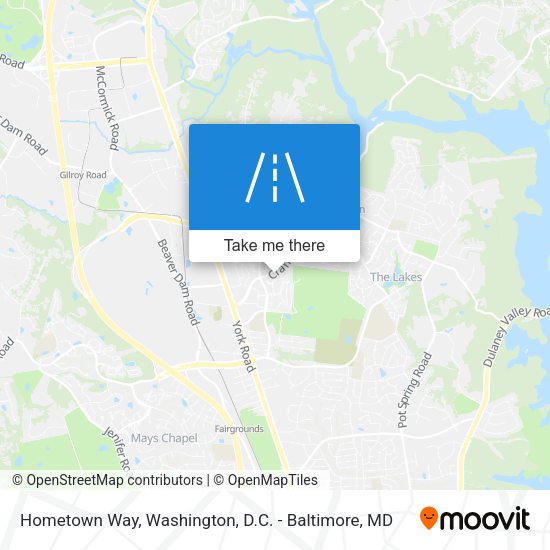 Mapa de Hometown Way