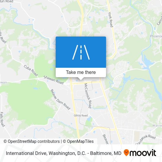 Mapa de International Drive