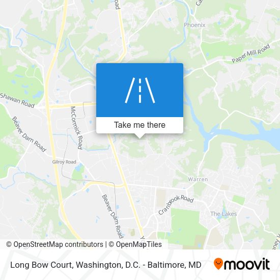 Long Bow Court map
