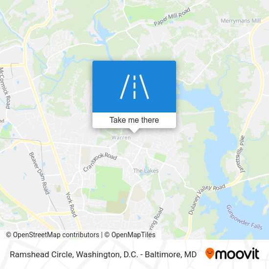 Ramshead Circle map