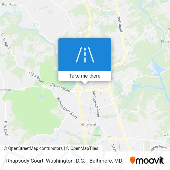 Rhapsody Court map