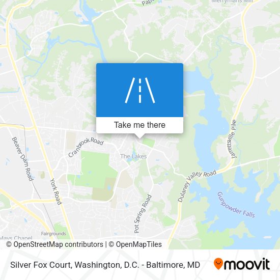 Silver Fox Court map