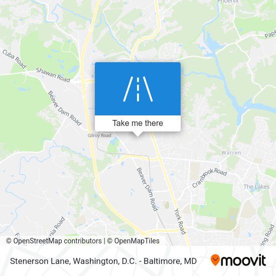 Mapa de Stenerson Lane
