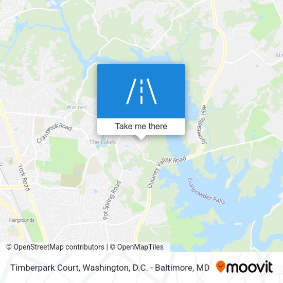 Timberpark Court map