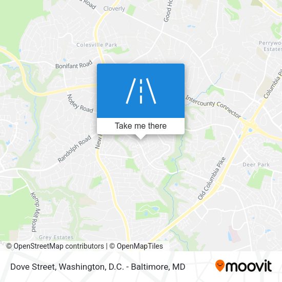Dove Street map