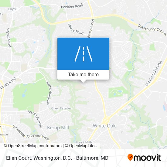 Ellen Court map