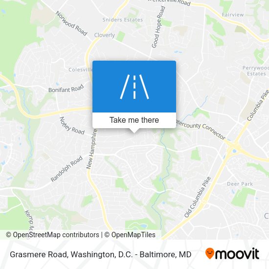 Mapa de Grasmere Road