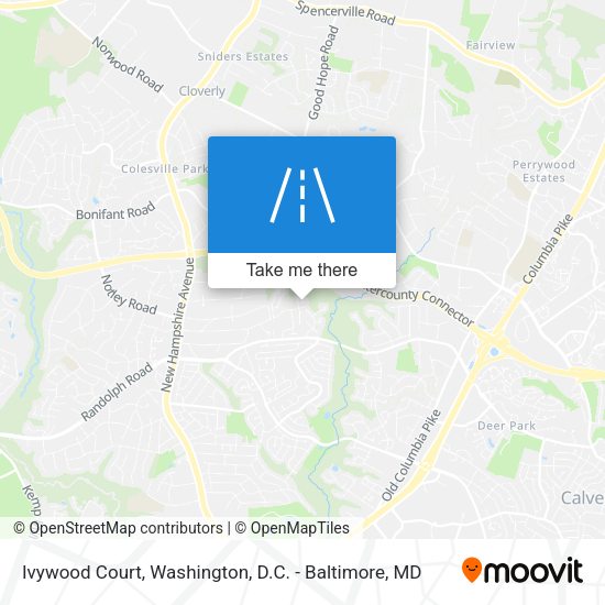 Ivywood Court map