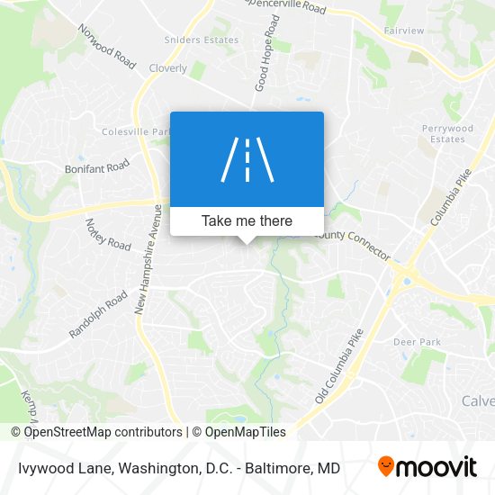 Mapa de Ivywood Lane