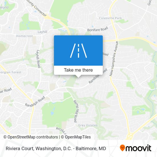 Riviera Court map