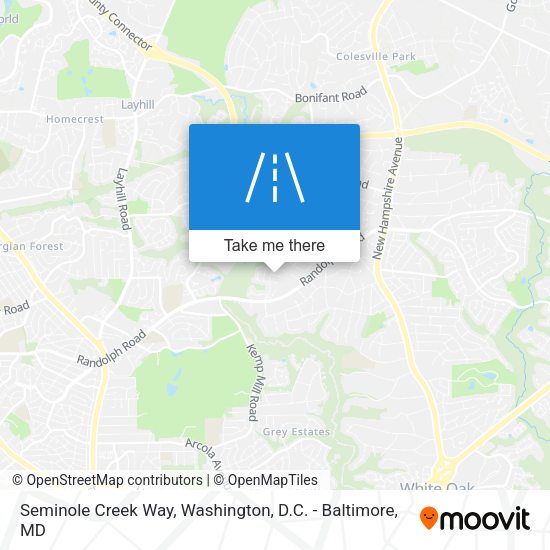 Mapa de Seminole Creek Way