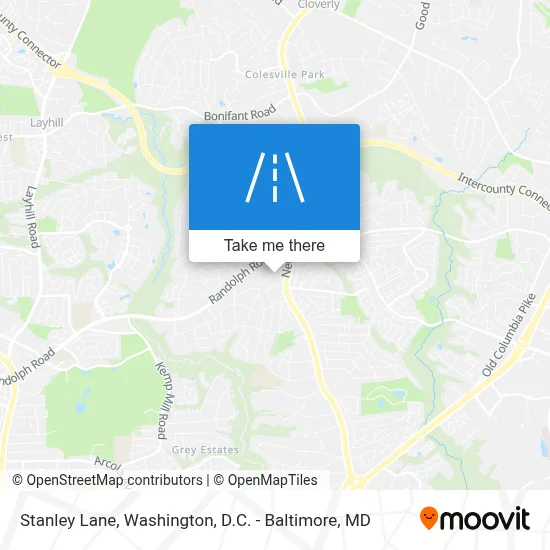 Stanley Lane map