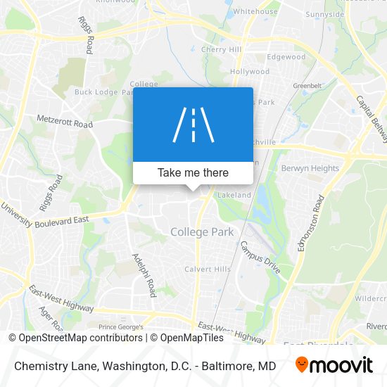 Chemistry Lane map