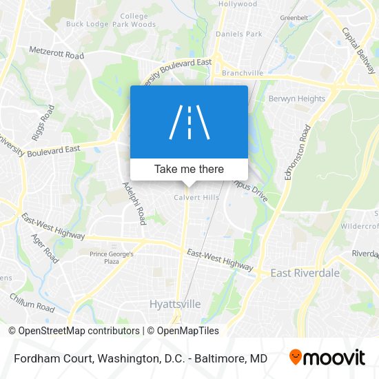 Fordham Court map