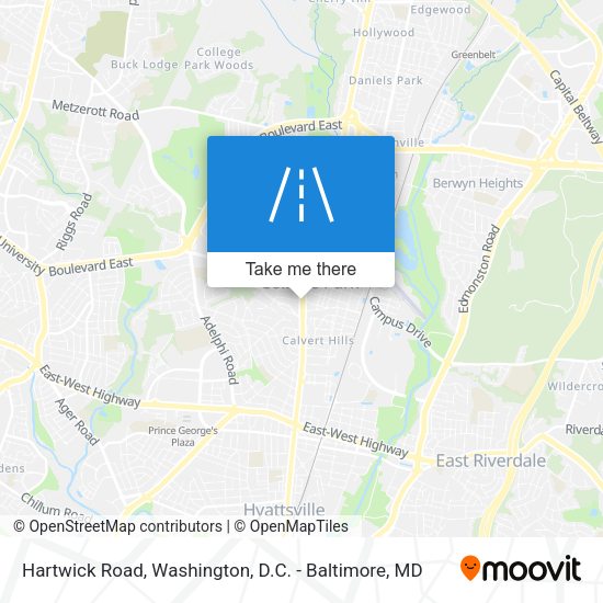 Hartwick Road map