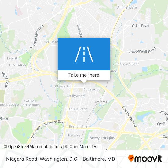 Niagara Road map