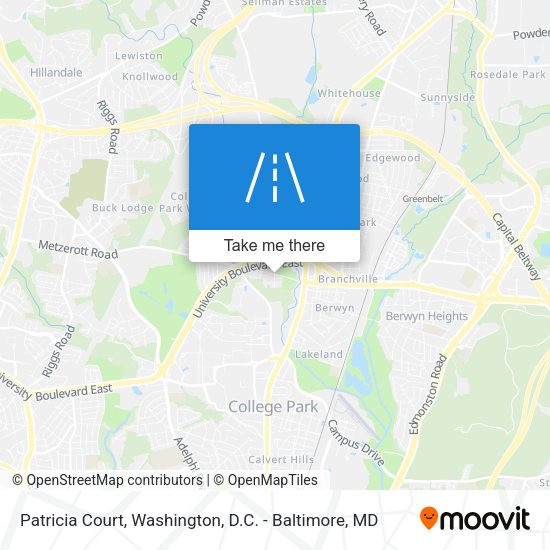 Patricia Court map