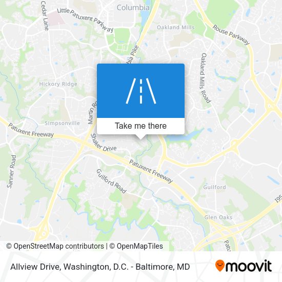 Allview Drive map
