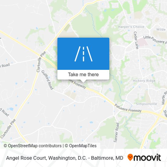Mapa de Angel Rose Court