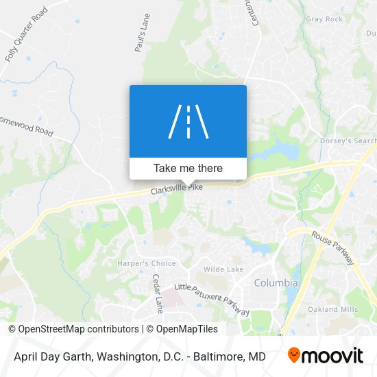 April Day Garth map