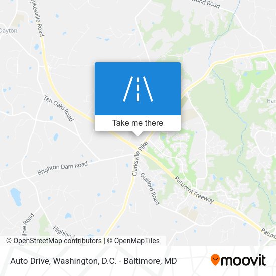 Mapa de Auto Drive