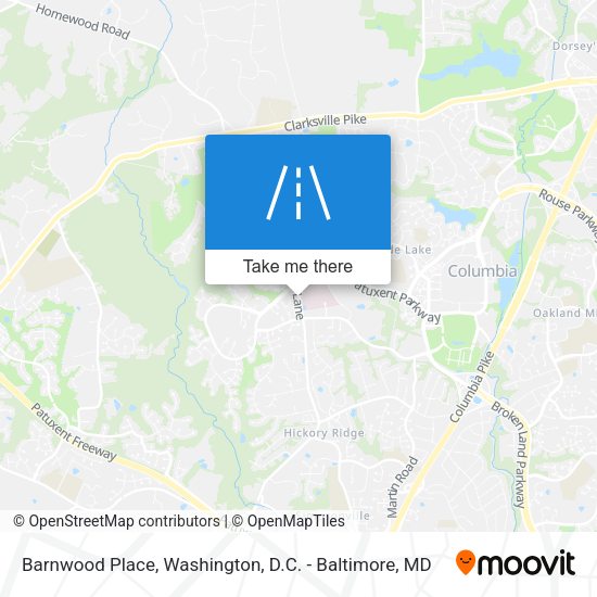 Barnwood Place map