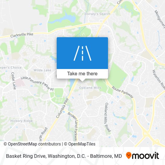 Basket Ring Drive map