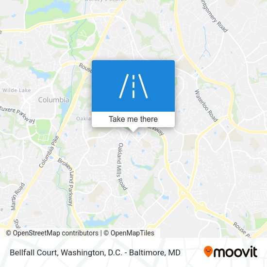 Bellfall Court map