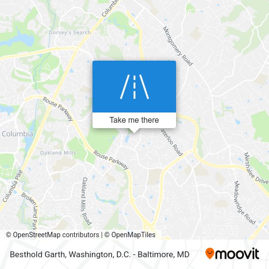 Besthold Garth map