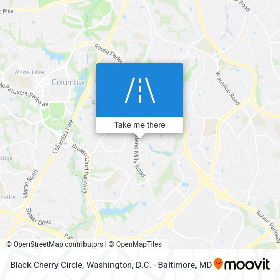 Black Cherry Circle map