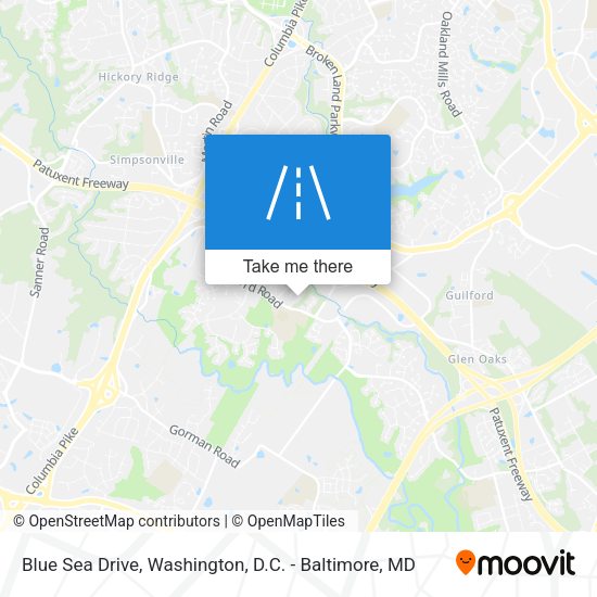 Blue Sea Drive map
