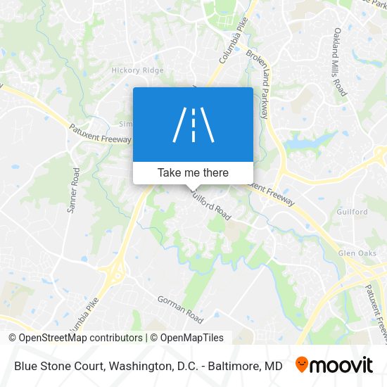 Blue Stone Court map