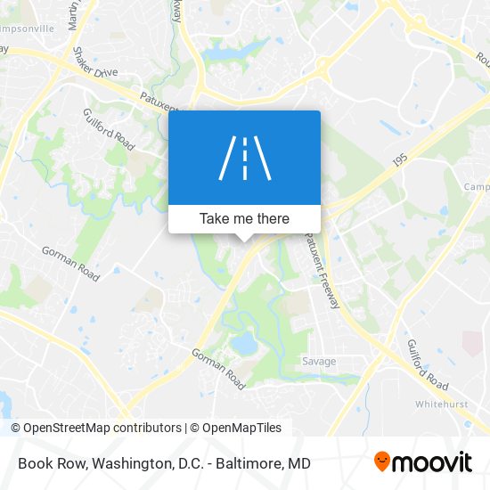 Book Row map