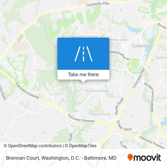 Brennan Court map