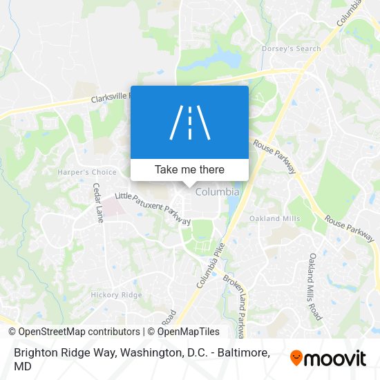 Mapa de Brighton Ridge Way