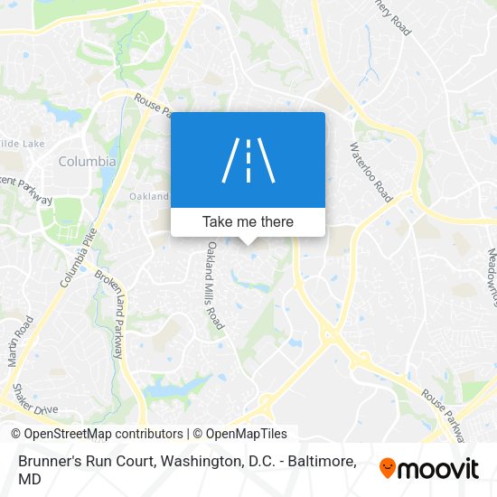 Brunner's Run Court map