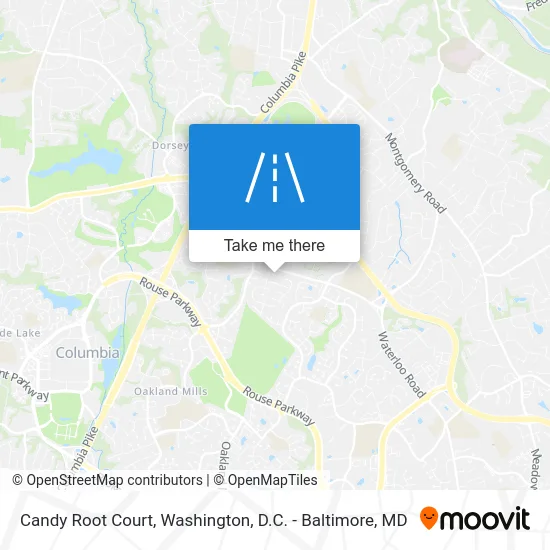 Candy Root Court map