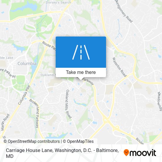 Carriage House Lane map