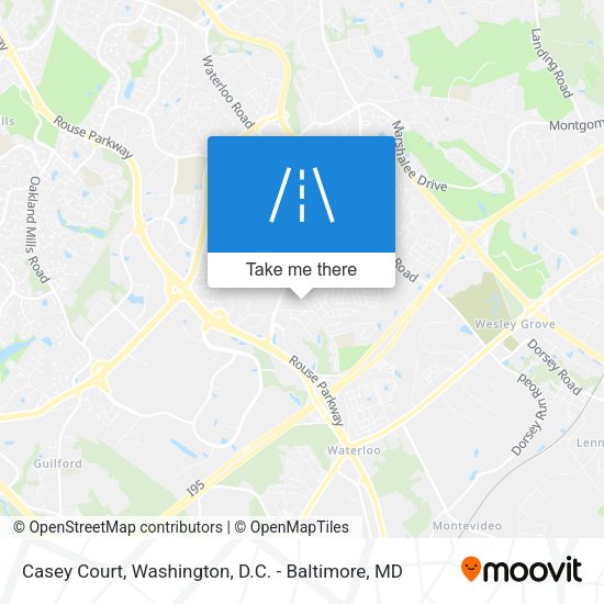 Casey Court map