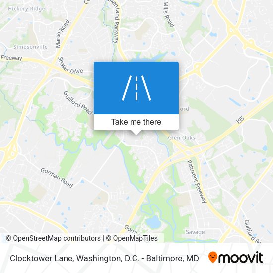 Mapa de Clocktower Lane