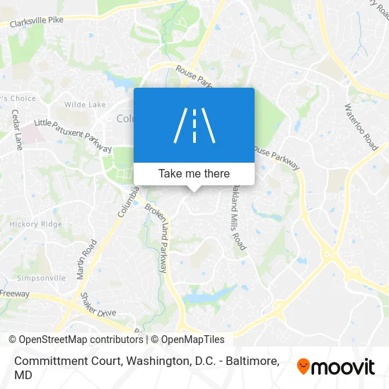 Committment Court map