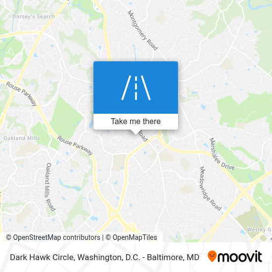Dark Hawk Circle map