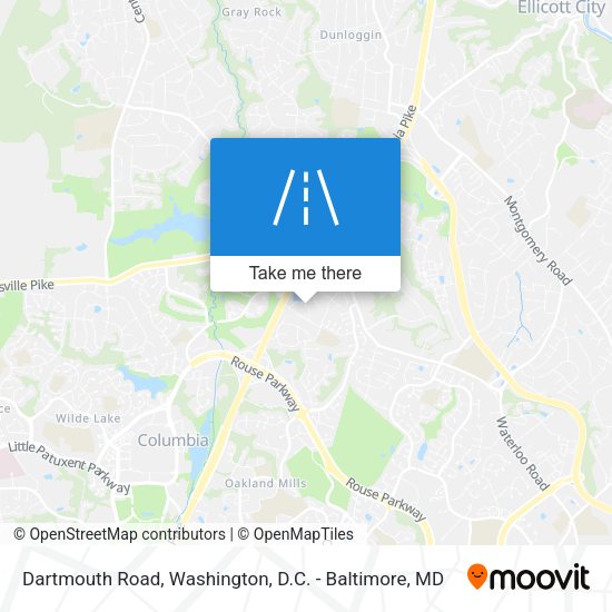 Dartmouth Road map