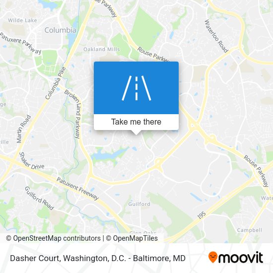 Dasher Court map