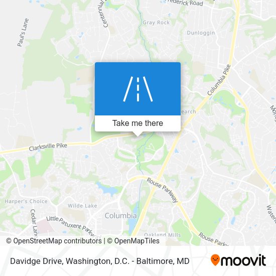 Mapa de Davidge Drive