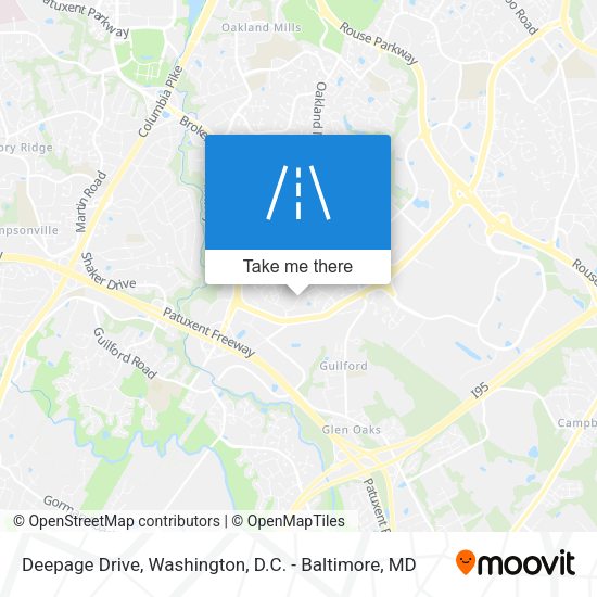 Deepage Drive map