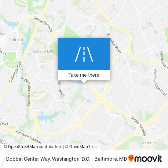 Dobbin Center Way map